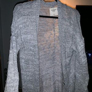 Grey cardigan